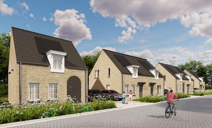 Nieuw! Nieuwbouwproject Blauwe Dries met 11 nieuwbouwhuizen in Merksplas